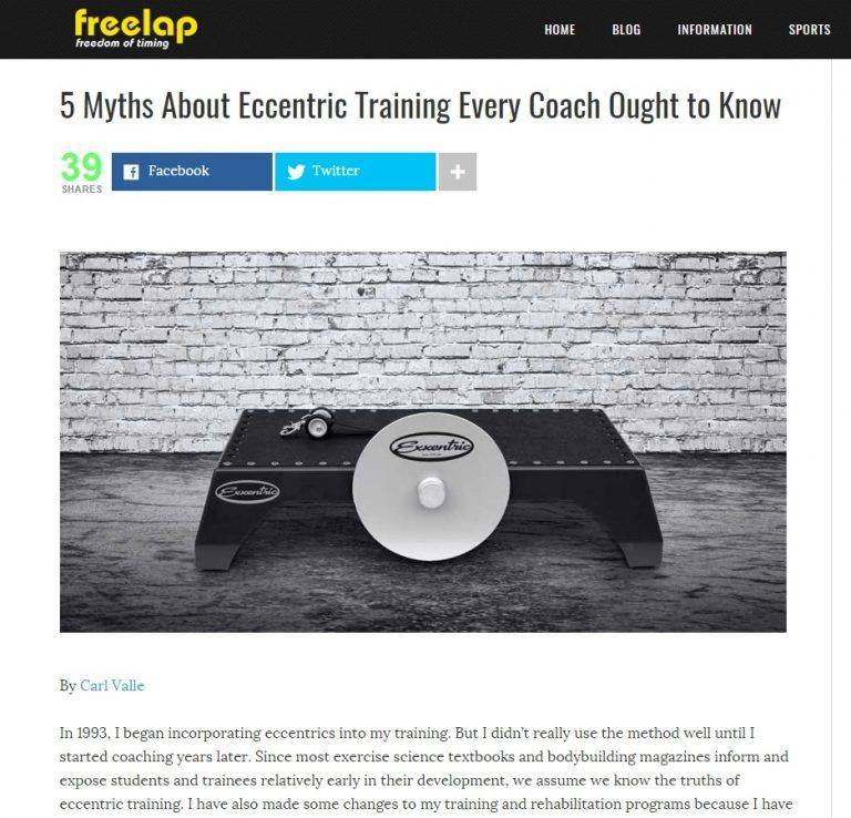 Carl Valle Busting Myths About Eccentric Training