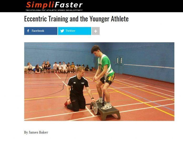 James Baker: Eccentric Training and the Younger Athlete