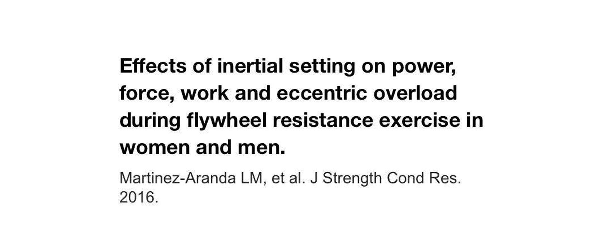 Effects of Inertial Setting