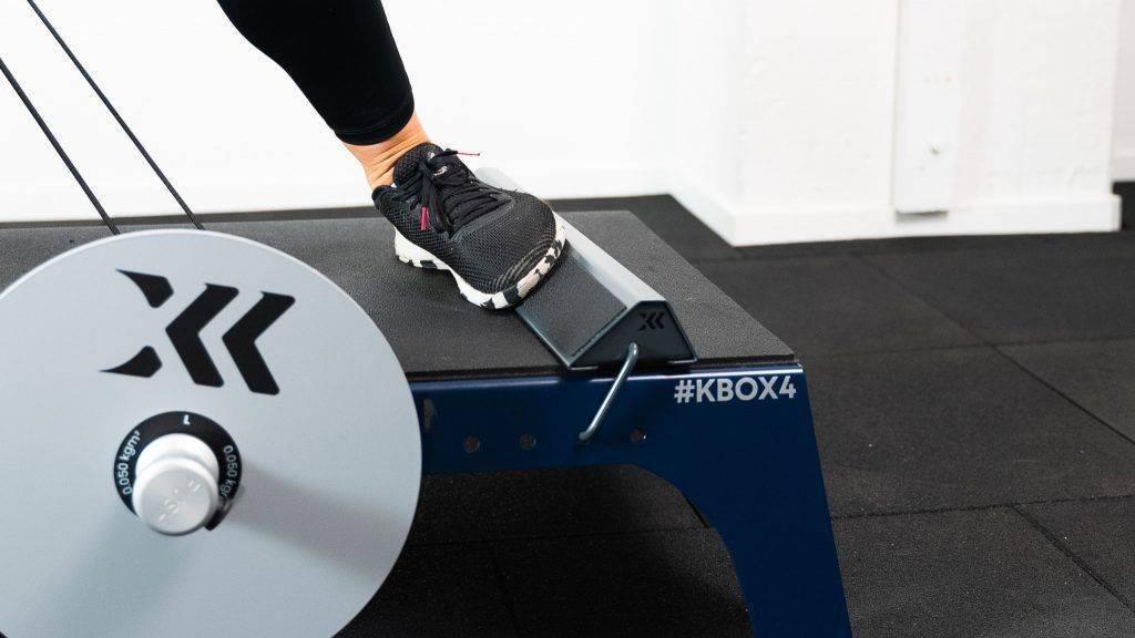 Footblock in use