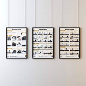 Flywheel Training Exercise Posters