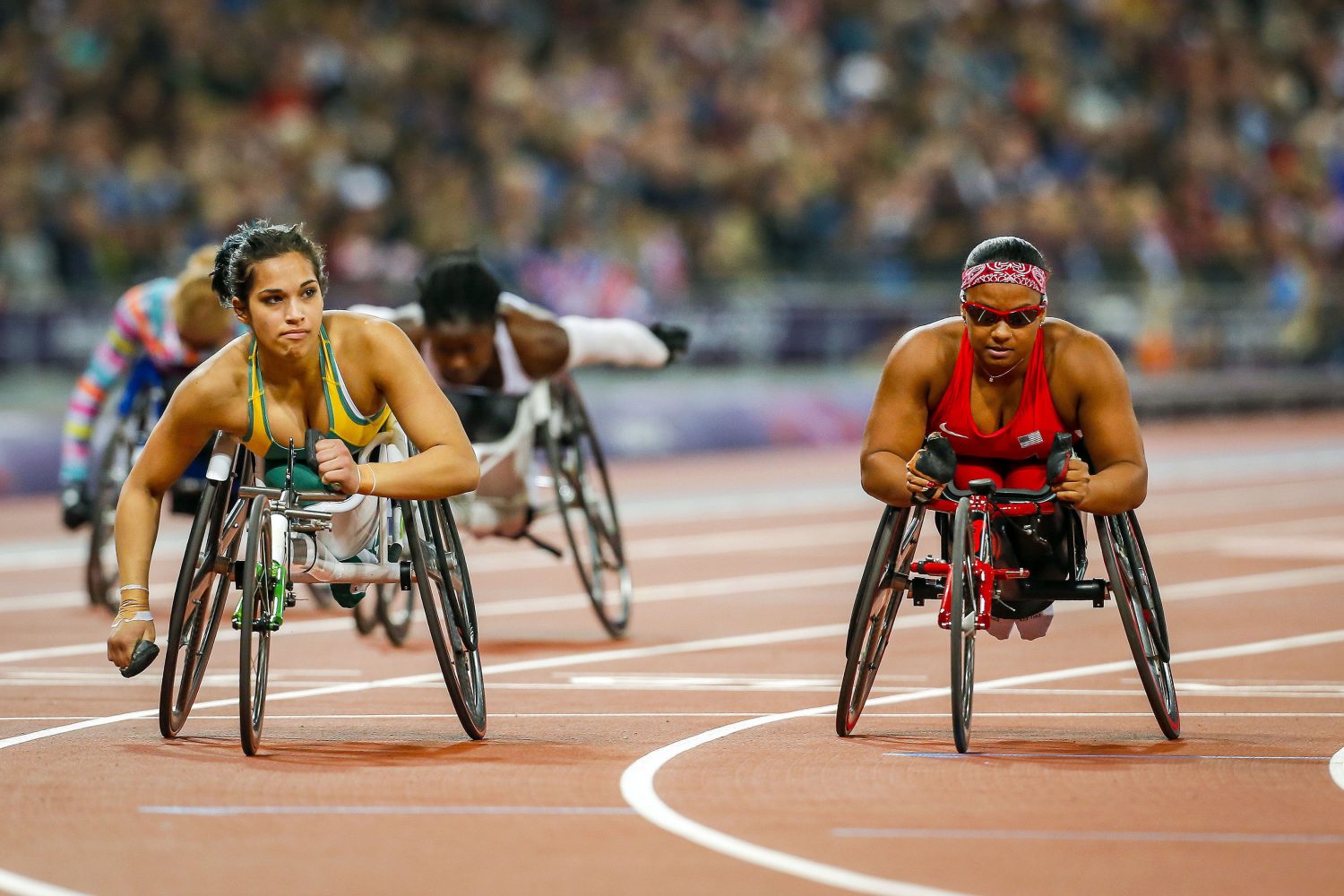 Paralympics Flywheel Training