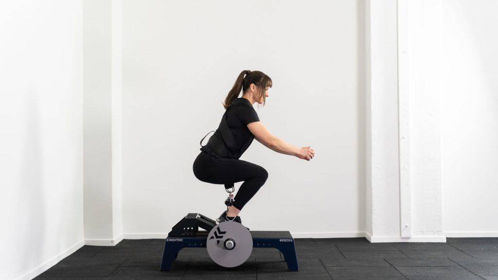 kBox4 Decline Board Squat