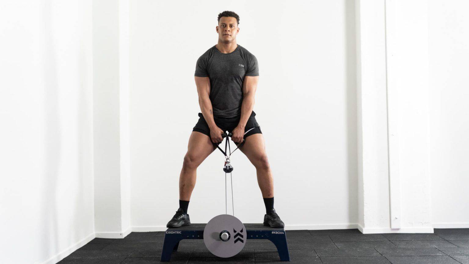 Deadlift Exxentric Flywheel Training