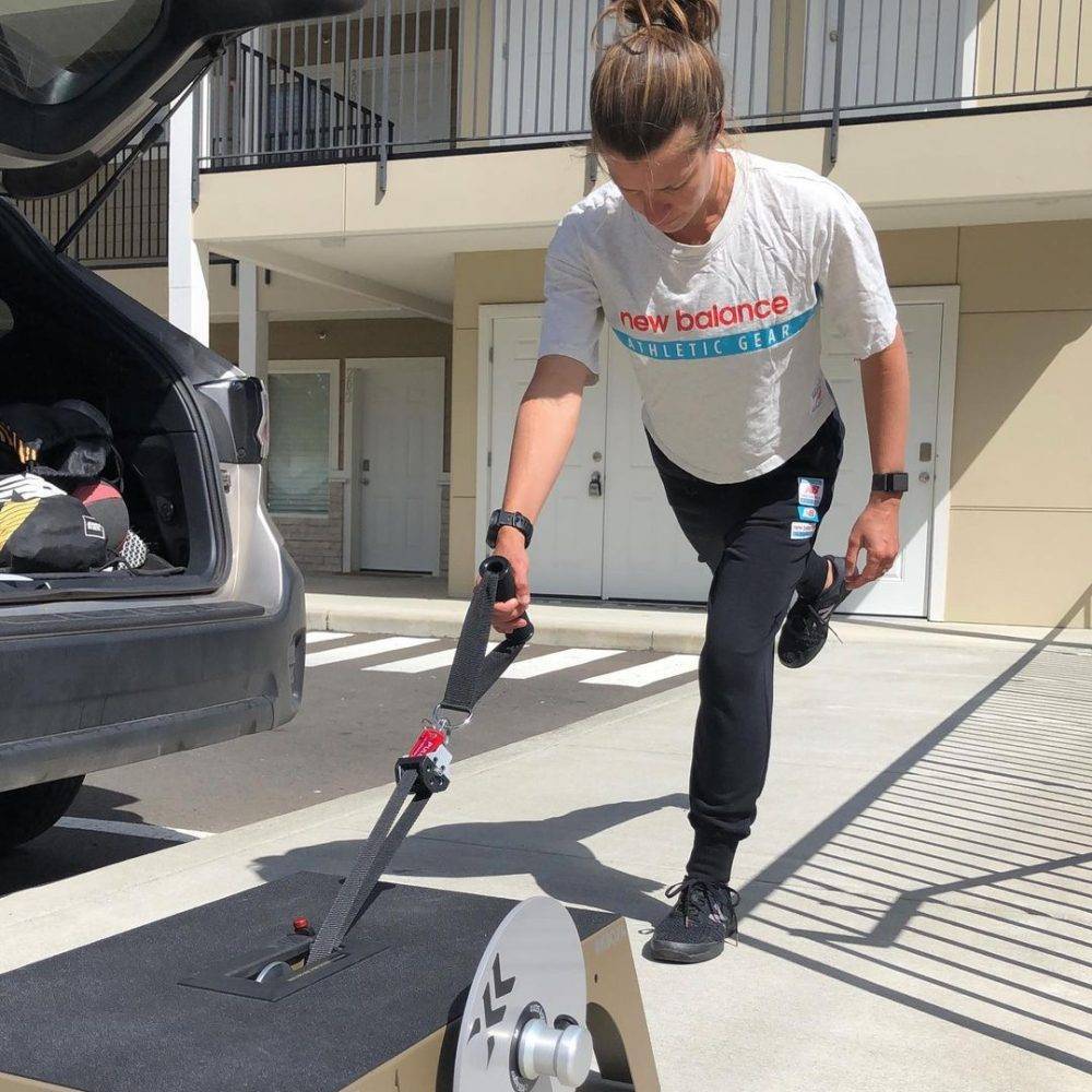 Kim Goodall Rower kBox | Exxentric | Flywheel Training