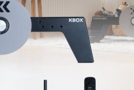 kBox Active System with bedroom in the background