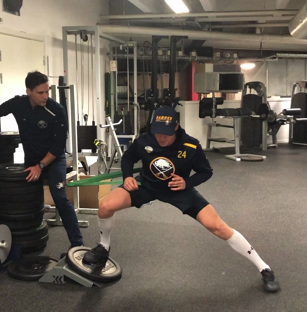 Buffalo Sabres training on the kPulley