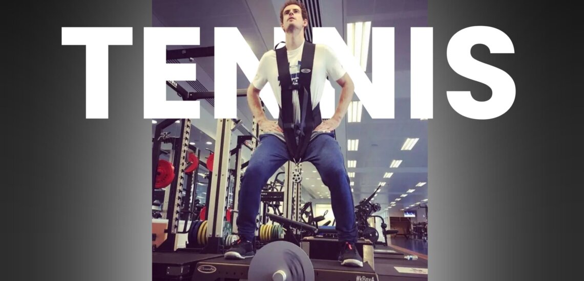 Tennis cover image, Andy Murray